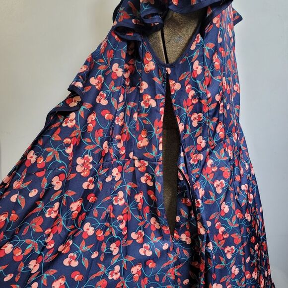 Hi There By Karen Walker Cherry Wrap Dress Size 2 - Picture 6 of 8